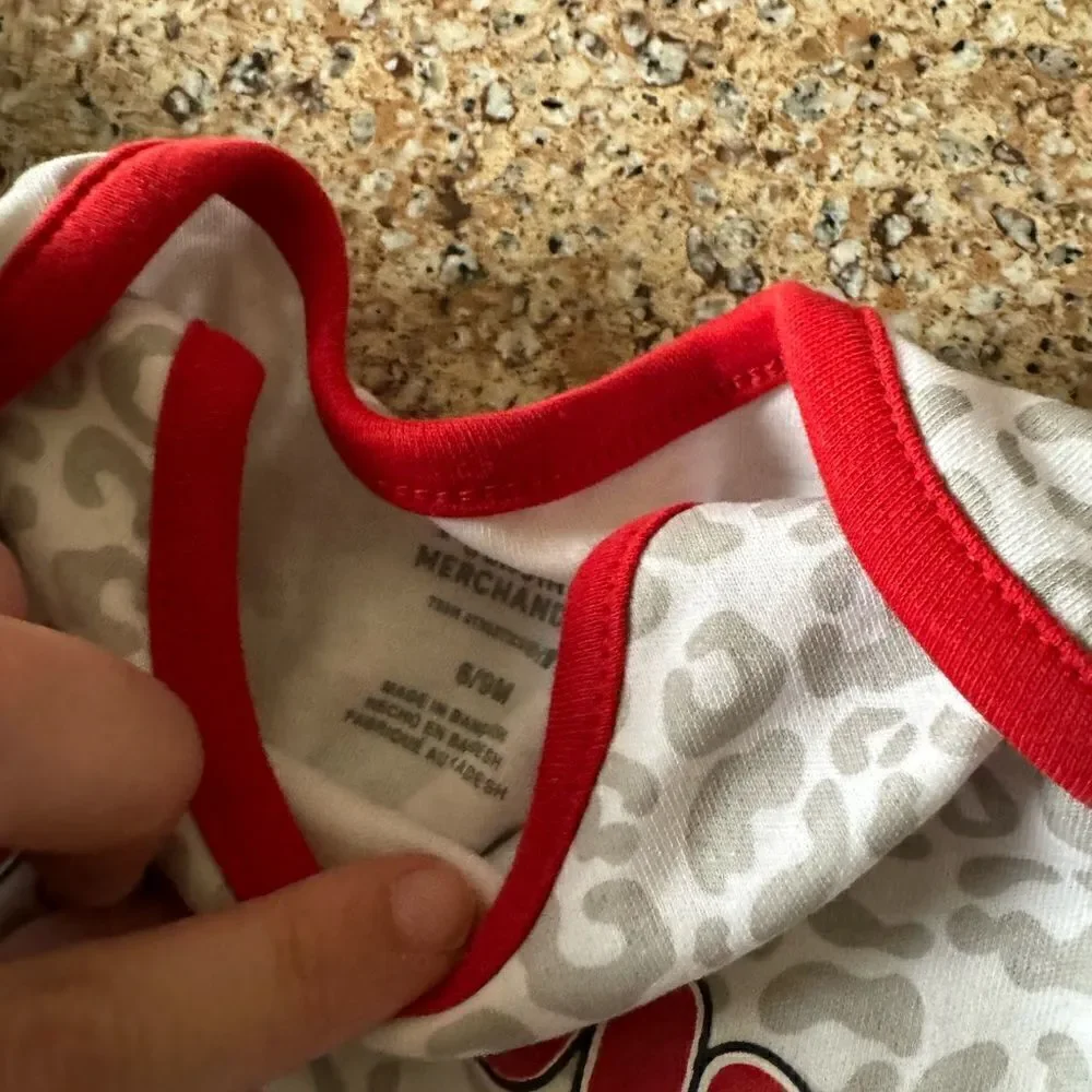 MLB Major League Baseball St.Louis Cardinals Girls Baby Onzie Lot of 3 NWT 6-9M